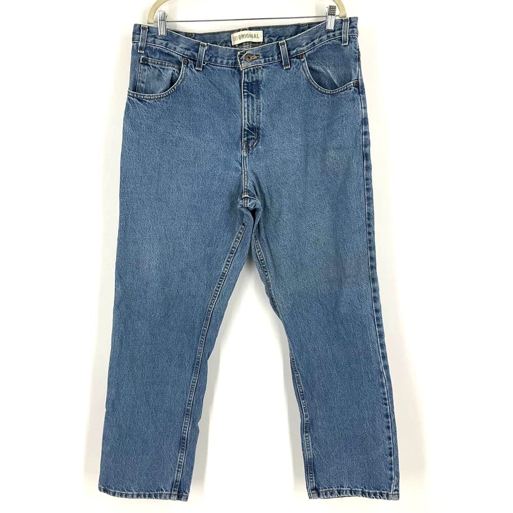 Faded‎ Glory Original Men’s Straight Leg Blue Jeans 40x32